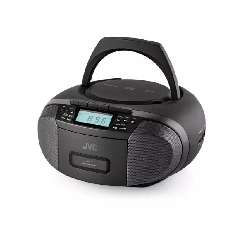Lettore radio JVC RC-E444B nero con lettore CD e sintonizzatore FM