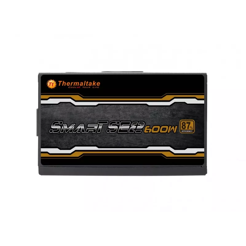 Alimentatore Thermaltake Smart SE2 600W ATX semi-modulare, efficienza 86%, ventola 120 mm