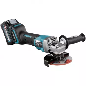 Makita GA013GM201 - smerigliatrice angolare - a batteria - 125 mm - 2 batterie, caricabatterie in dotazione - 40 V (GA013GM201)