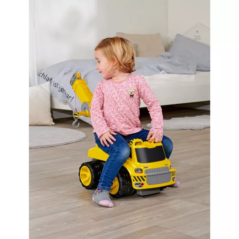 Camion con gru BIG Power Worker Maxi gru giallo da 3 a 7 anni