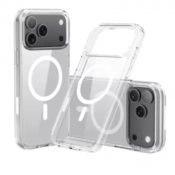 Nevox StyleShell SHOCKFlex - iPhone 17 Pro Max compatibile MagSafe trasparente