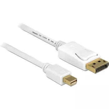 DeLOCK – Cavo DisplayPort – Mini DisplayPort (M) – DisplayPort (M) – 3,0 m – bianco (83483)