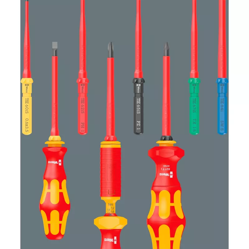 Wera Kraftform Kompakt VDE Universal 1 set di cacciaviti, 18 pezzi (05006613001)