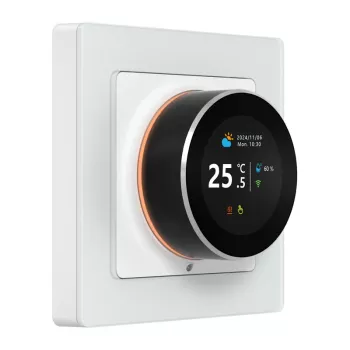 Termostato intelligente Avatto WT20R-WH-3A-W WiFi — regolatore di temperatura ambiente con WLAN e modalità di risparmio energetico