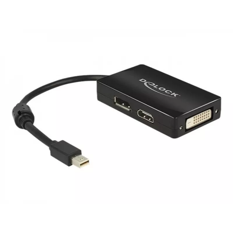 Cavo DeLOCK 0,16 m DisplayPort HDMI DVI Mini DisplayPort