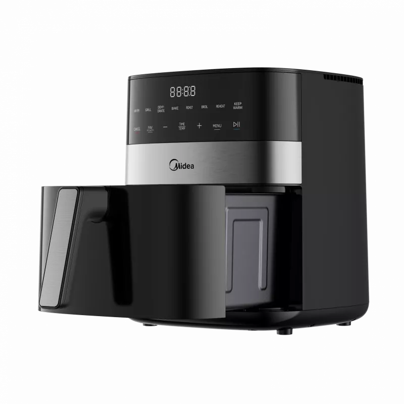 Friggitrice ad aria Midea | MF-CN65E | potenza 1700 W | capacità 6,5 L | nero