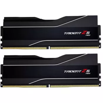 DIMM 64 GB DDR5-6000 (2x 32 GB) Dual-Kit, memoria RAM nera, F5-6000J3238G32GX2-TZ5N, Trident Z5 NEO, AMD EXPO