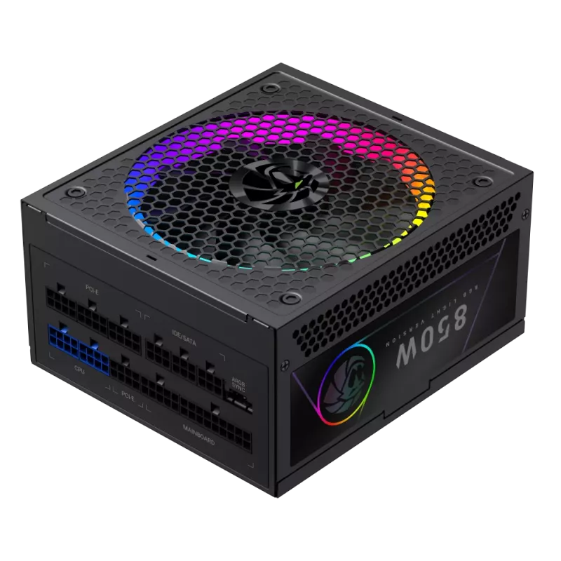 Gamemax alimentatore, 80 PLUS, Gold | RGB 850G | 850 W