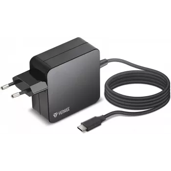 Caricabatterie YENKEE YAU C100 100W con cavo da 1,8 m – caricabatterie rapido per dispositivi mobili