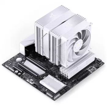 Jonsbo HX6280 dissipatore CPU, PWM, RGB - 130 mm, bianco