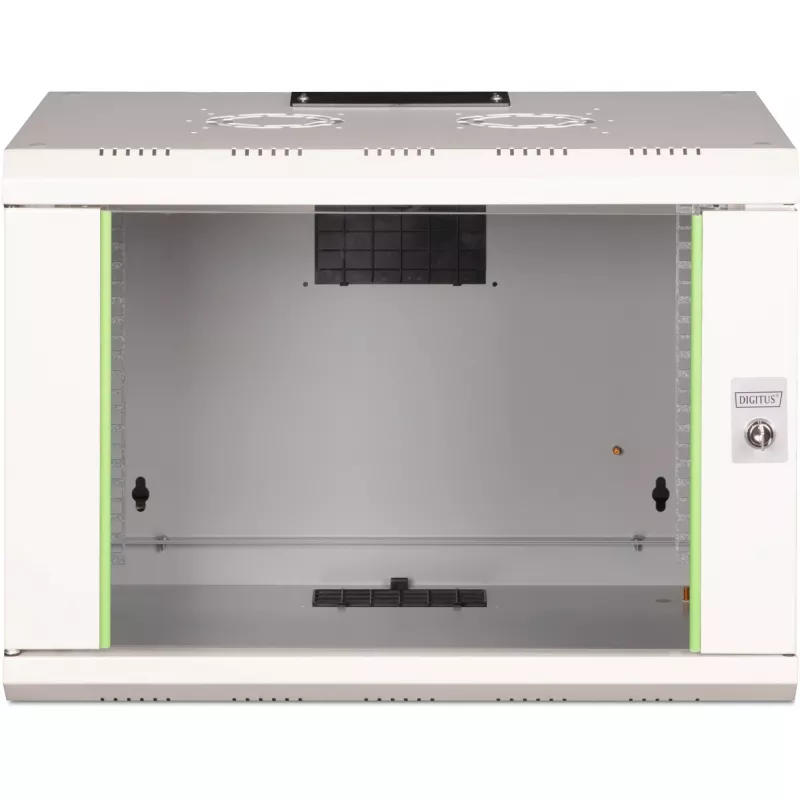 DIGITUS® armadio a parete 7HE - grigio, RAL 7035 - 48,3 cm (19