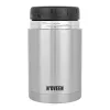 N'OVEEN TB951 thermos per pranzo, 800 ml, argento