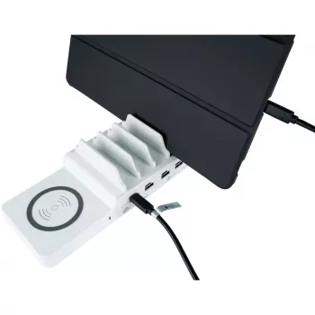 Caricabatterie per dispositivi mobili Alcasa PCA-D006WQR ricarica rapida bianco