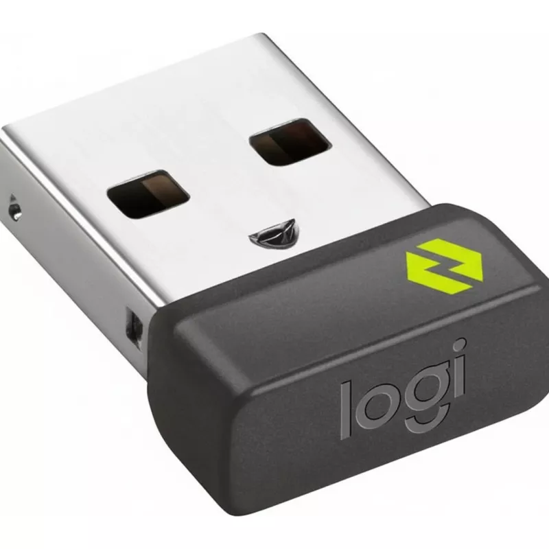Ricevitore USB Logitech 956-000157 per mouse e tastiera, graphite, 12,8×14,1×7 mm, 0,97 g