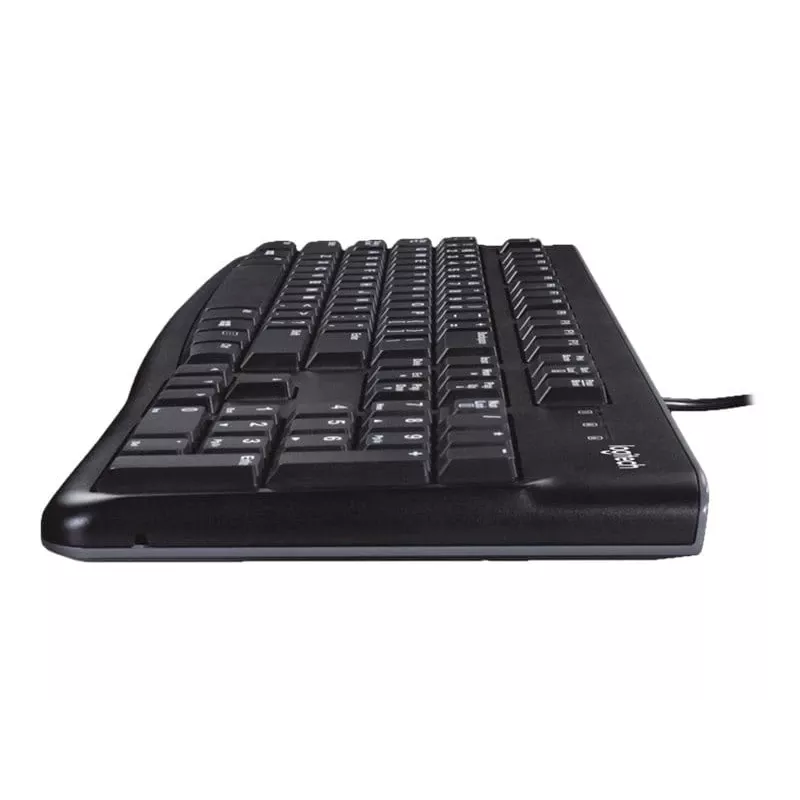 Desktop MK120, con filo, USB, QWERTZ, nero, mouse incluso