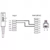 Wentronic Goobay - Cavo telefonico - TAE-F (M) - RJ-45 (M) - 15 m - nero (51236)