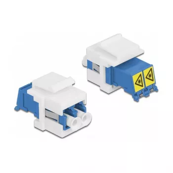 Modulo keystone connettore femmina LC duplex a connettore femmina LC duplex DeLOCK 86834