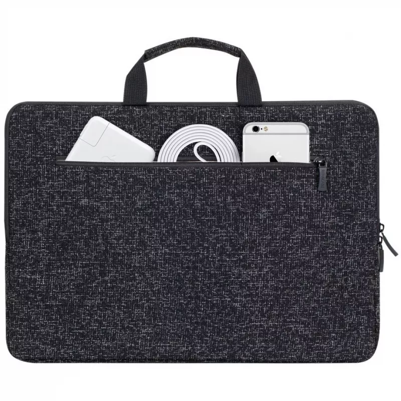 Custodia sleeve Rivacase 7915 39,6 cm (15,6 pollici) nero bianco