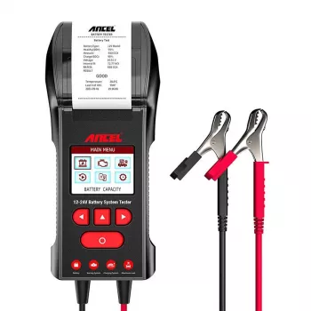 Tester batteria con stampante Ancel BST600 – tester portatile per batterie auto e sistemi di ricarica