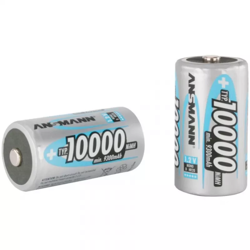 Batteria D Ansmann 10000 mAh Mono HR20 NiMH