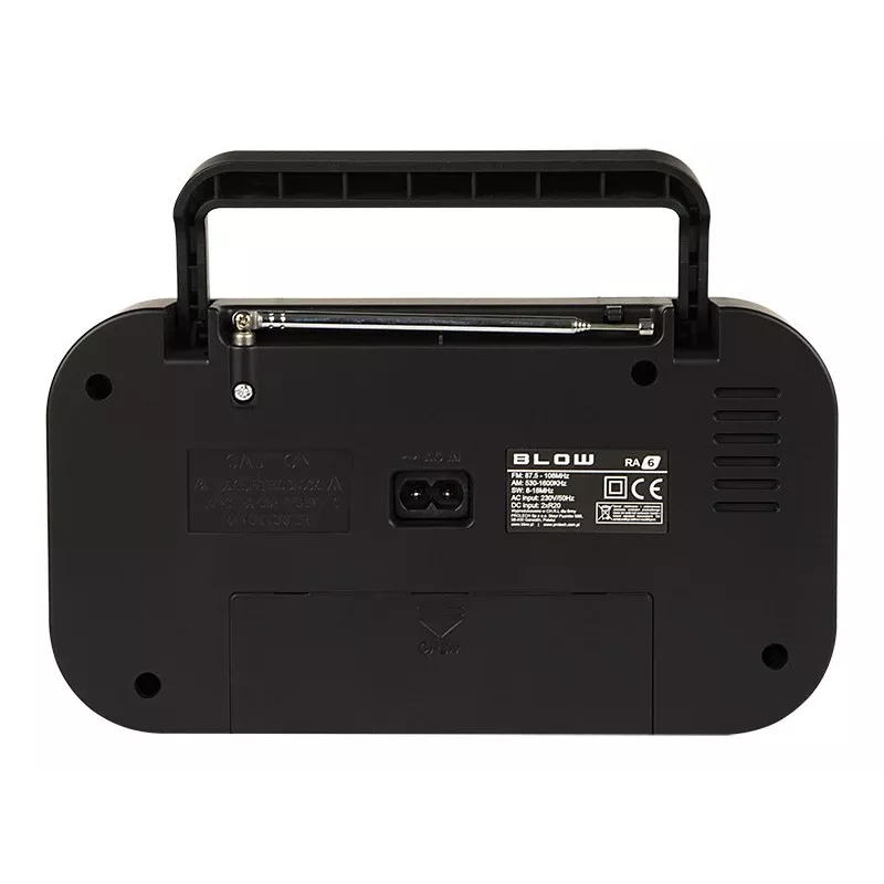 Radio analogica portatile BLOW RA6 AM/FM – ricezione AM e FM a batteria, ingresso cuffie