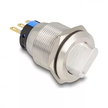 Interruttore rotativo DELOCK 22016 22 mm con 3 terminali a saldare