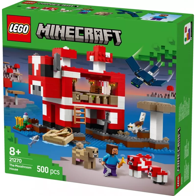 LEGO MINECRAFT 21270 La casa dei mooshroom