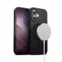 Crong Hybrid Frost MAG Cover Case per iPhone 17 Frosted nero