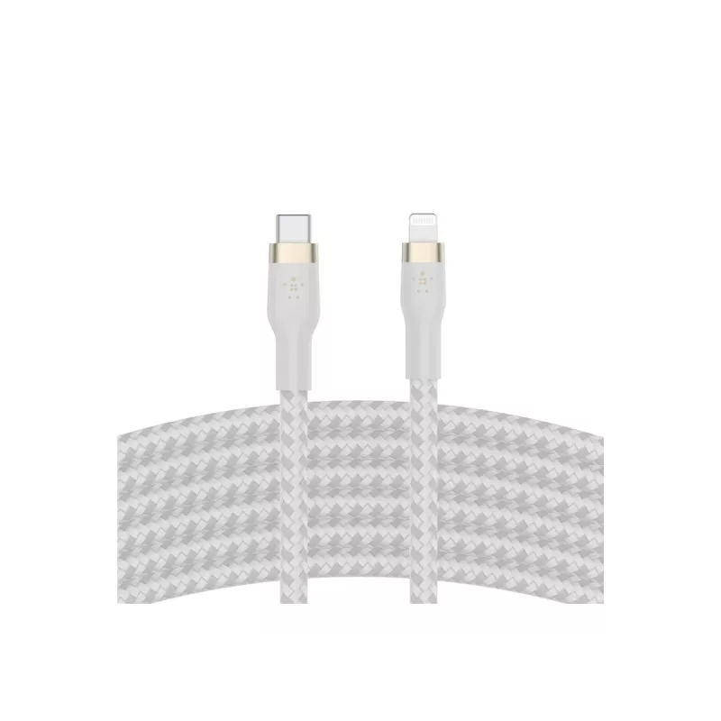 Belkin CAA011BT3MWH Cavo Lightning 3 m bianco