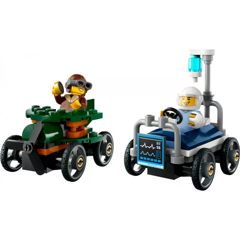 LEGO CITY 60459 Aereo contro letto d'ospedale