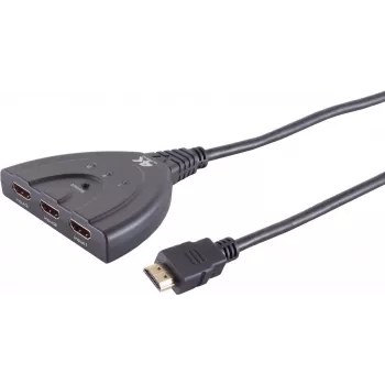 Switch HDMI 3x1 ShiverPeaks SP05-02007 4K60Hz Eco