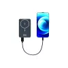 Powerbank Port Designs 907005 10000 mAh ricarica wireless nero