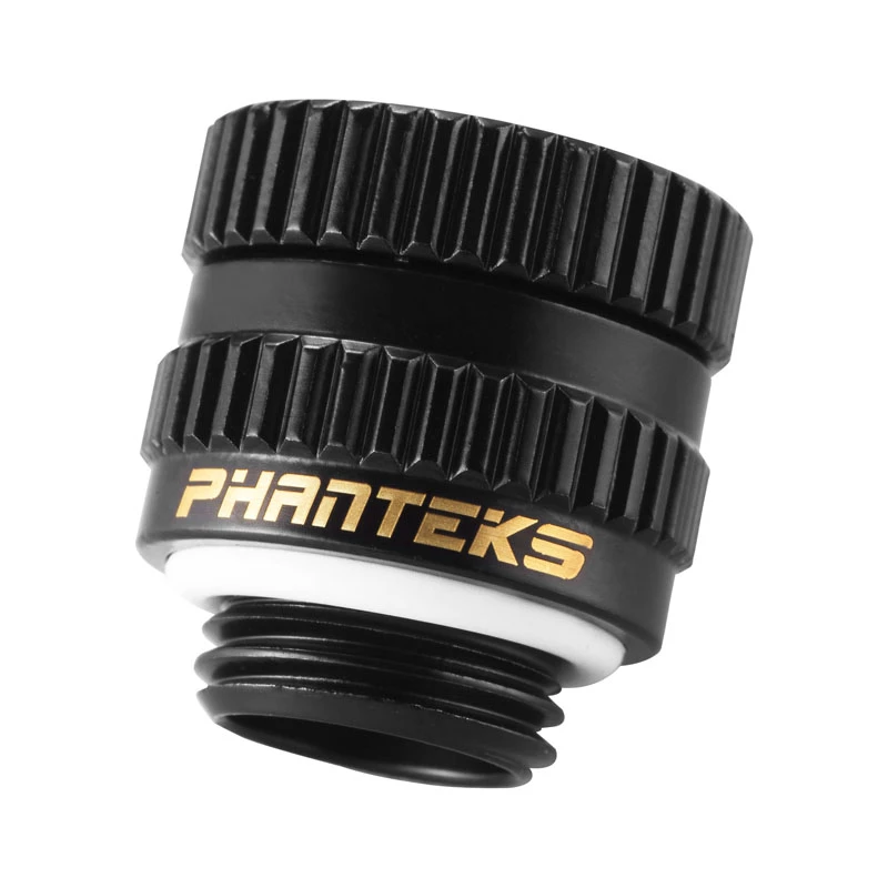 Adattatore per sistemi di raffreddamento a liquido PHANTEKS PH-RA_BK_MF – nero satinato, compatibile con componenti Phanteks Glacier