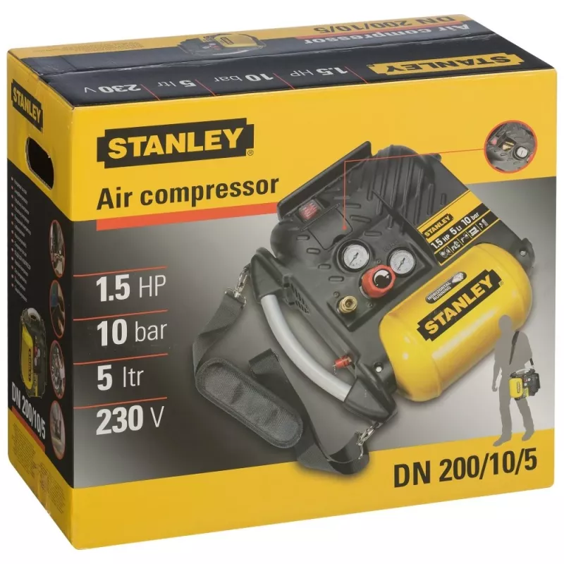 COMPRESSORE SENZA OLIO STANLEY AIR-BOSS