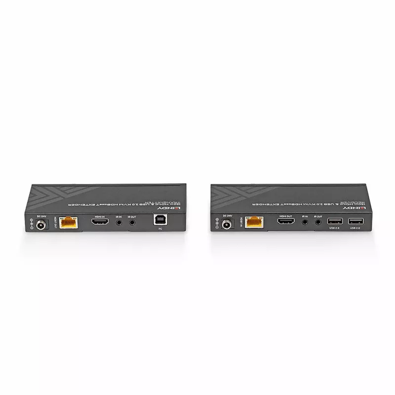 Lindy 150m Cat.6 HDMI 4K60, USB 2.0 e IR HDBaseT extender KVM