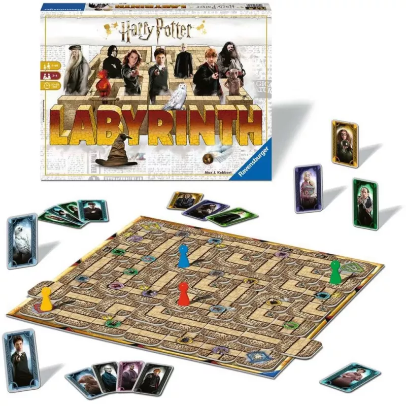 Gioco di carte Ravensburger Harry Potter Labyrinth