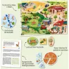 Kosmos 682651 puzzle per bambini 54 pezzi fattoria