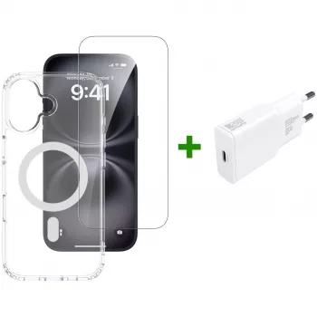 4smarts 3in1 Premium Starter Set per Apple iPhone 17, compatibile MagSafe