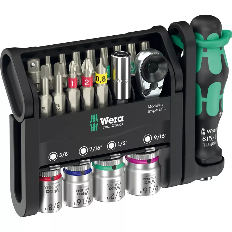 Wera 05049025001 set di utensili 50 utensili nero metallizzato
