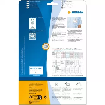 Inserto per cartellini portanome HERMA A4 75x40 mm 300 pz.