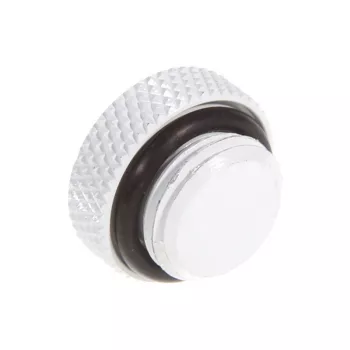Accessorio per raffreddamento PC BitsPower BP-DWWP-C06 — struttura in ottone, finitura bianca