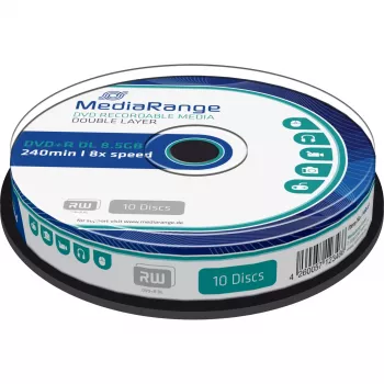 DVD+R DL MediaRange MR466 8,5 GB 10 pezzi