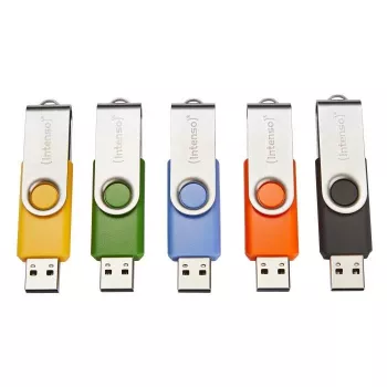 Chiavetta USB Intenso Basic Line 8 GB USB Type-A 2.0 nero blu verde arancione giallo