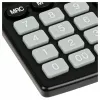 ELEVEN calcolatrice da ufficio SDC-810NR display a 10 cifre, doppia alimentazione, nero