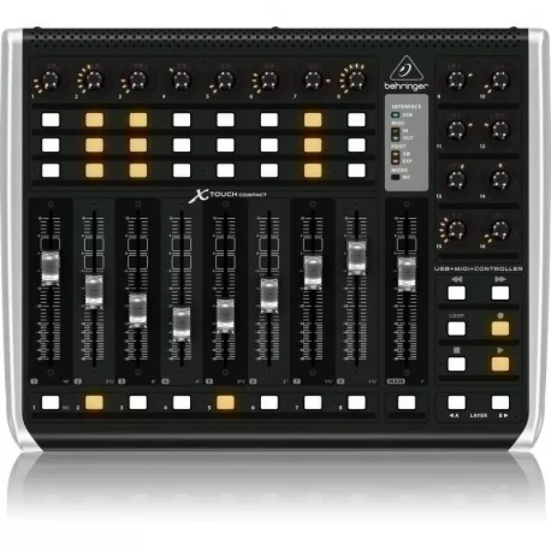 Behringer X-TOUCH COMPACT tastiera MIDI USB nera
