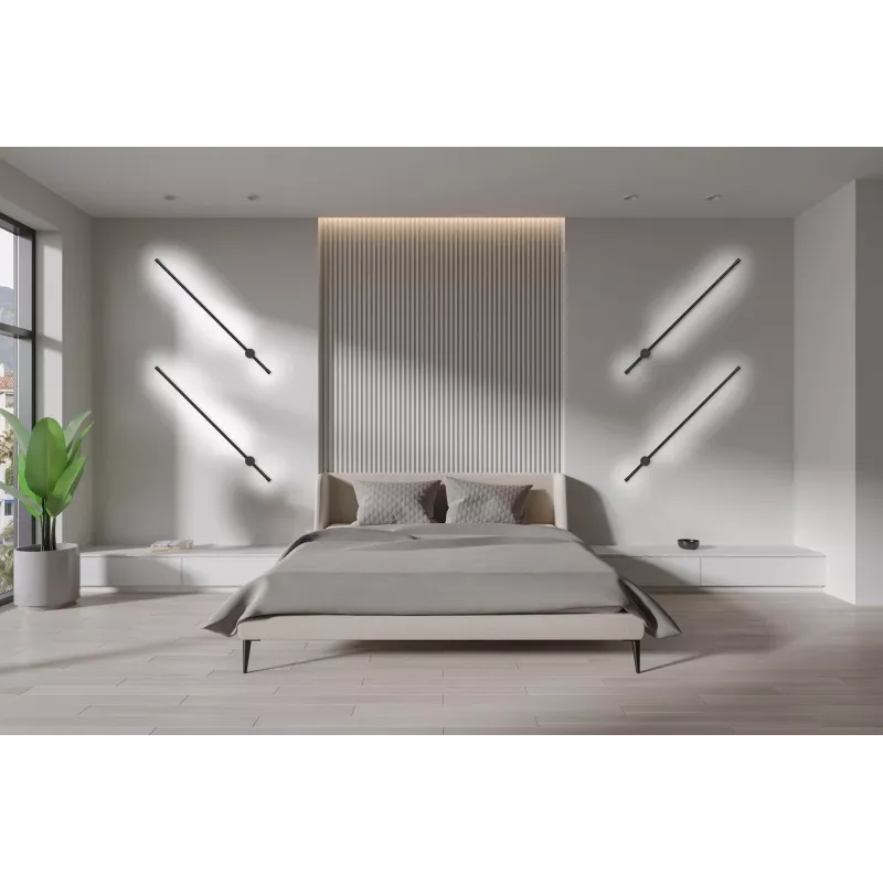 Activejet applique LED AJE-HILTON nero NW
