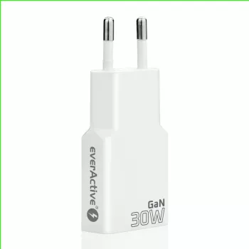 Alimentatore everActive SC-385Q super sottile QC 4 Fast Charging — caricabatterie USB rapido, design compatto