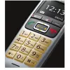 Gigaset E560 telefono DECT telefono con display del numero nero, argento