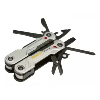 Multitool Stanley FATMAX T16 nero acciaio inox