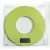 Bilancia da cucina elettronica JATA 722P verde trasparente quadrata